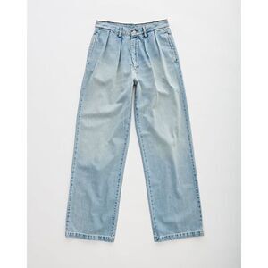 Denimist Women's Light Blue Cotton Blair Double Pleated Jean Jinx Size 31 NWOT